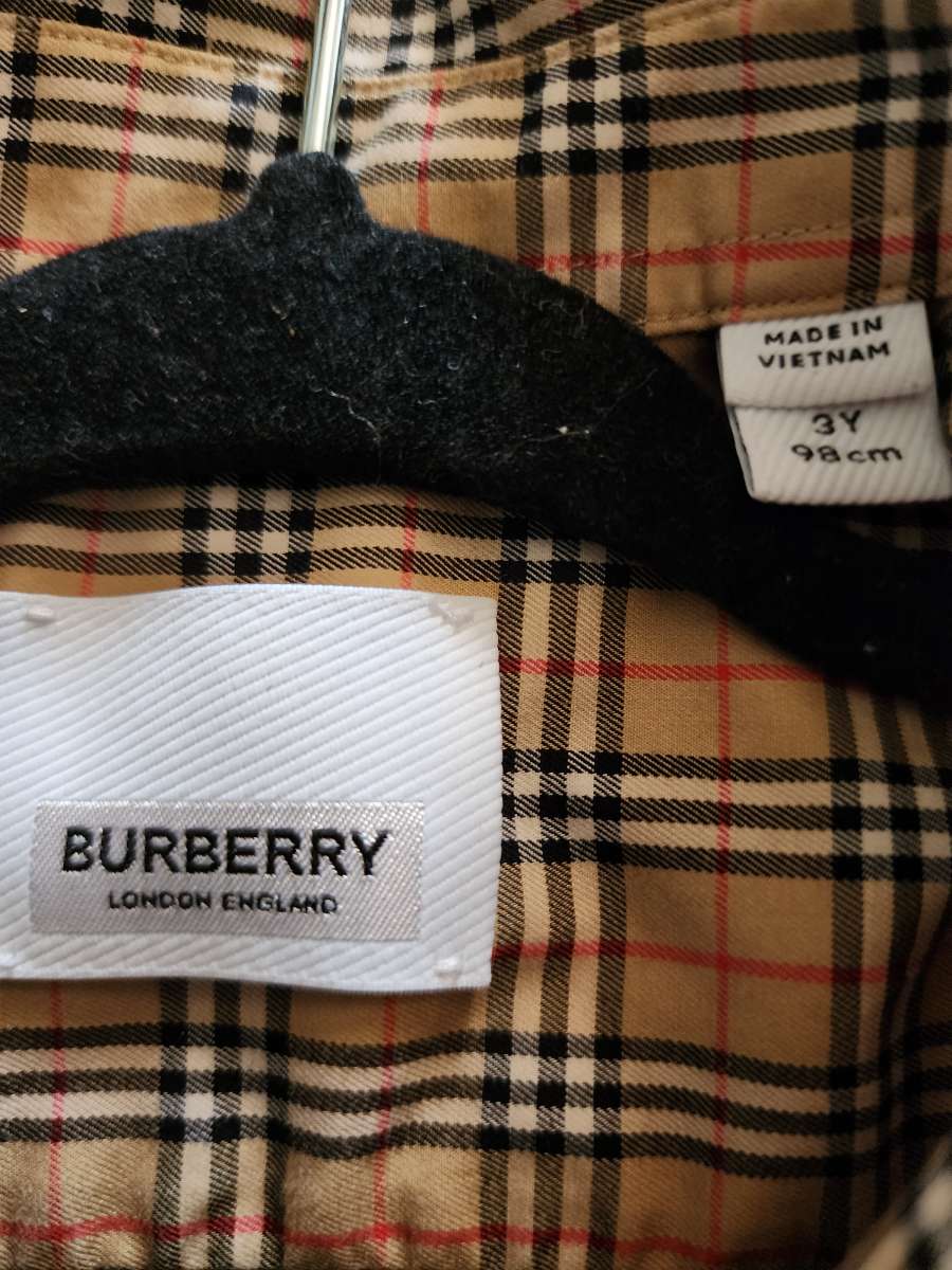 Vintage Check Stretch Cotton Shirt