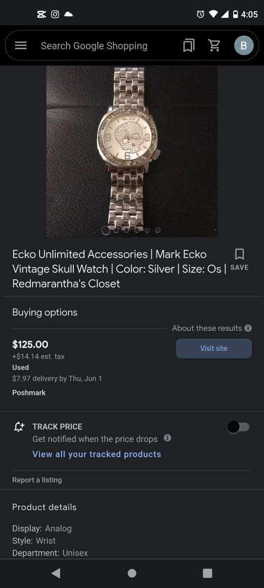 mark ecko mens watch