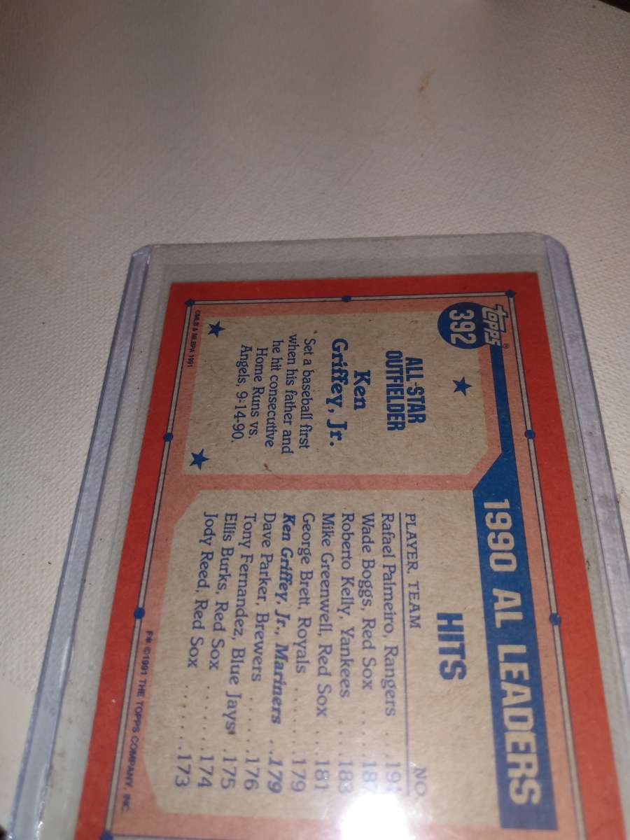 1992 Topps Ken Griffey Jr