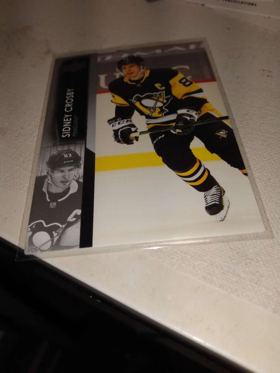 2021 2022 upper Deck Sydney Crosby card number 141