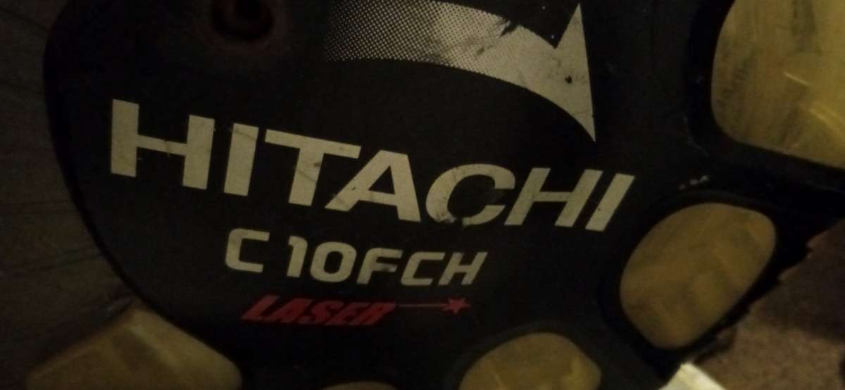 Hitachi miter saw works good  pick up only