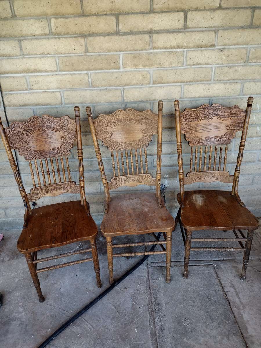 3 chairs
