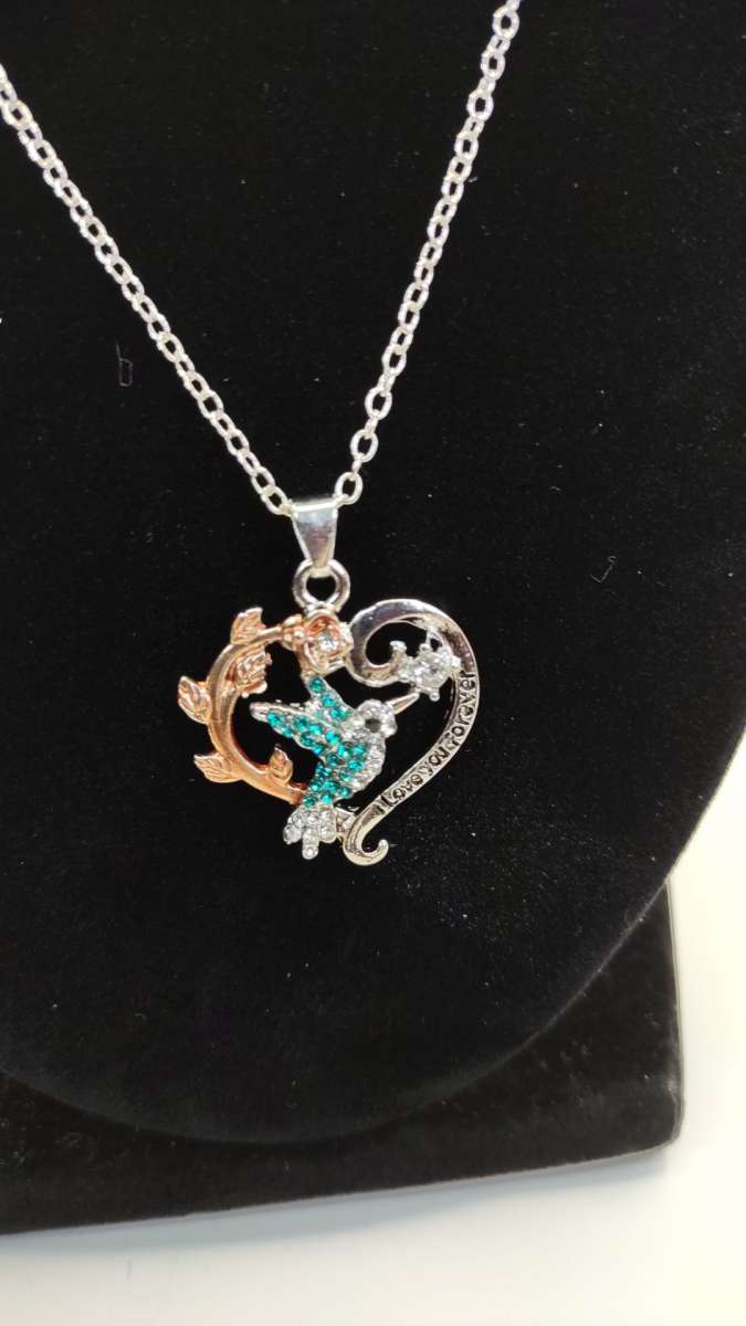 hummingbird necklace