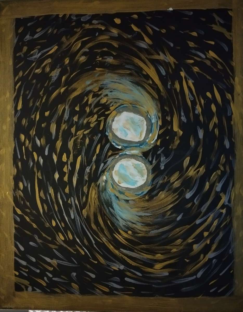 acrylic painting on canvas