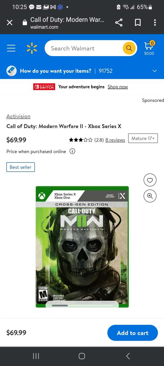 call of duty modern warfare 2 xbox one and series x