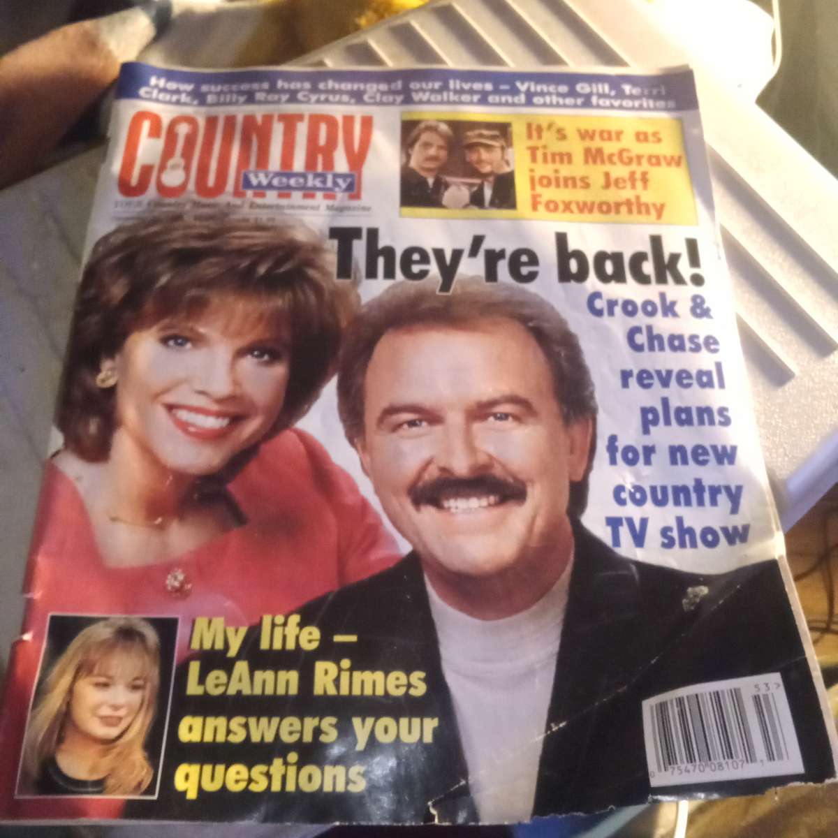 Crook and Chase country weekly and Dolly April 4 2016