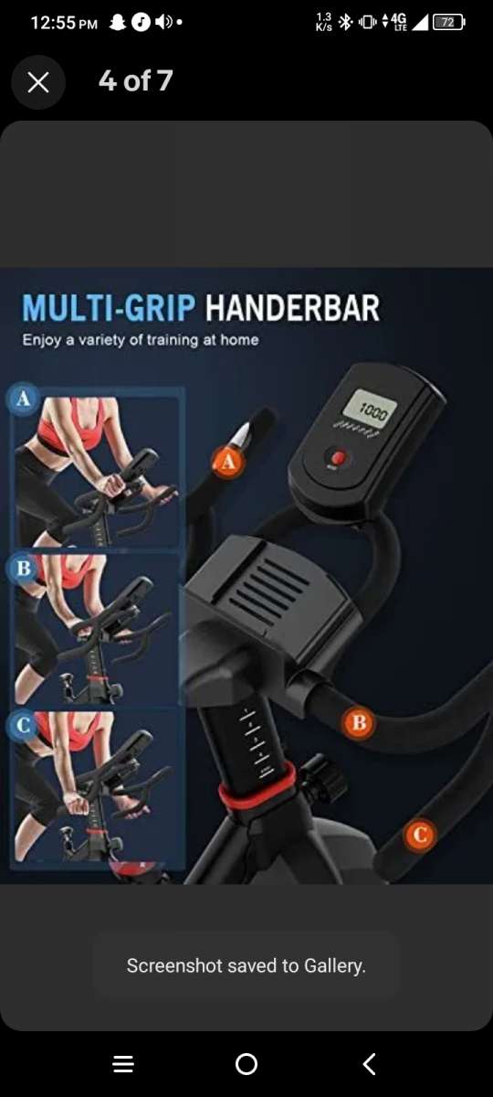 Chaoke Stationary Exercising Bike NEW