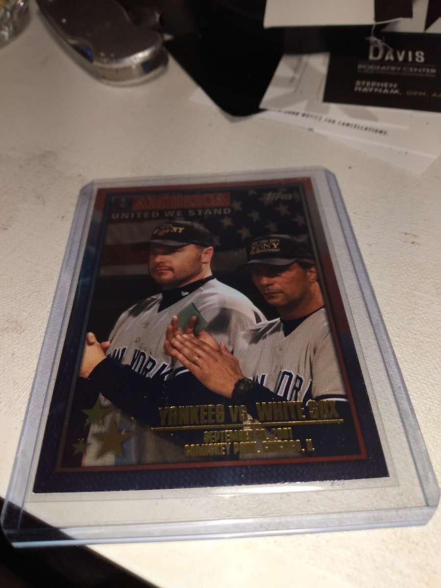 2001 tops 2001 comiskey Park September 18th