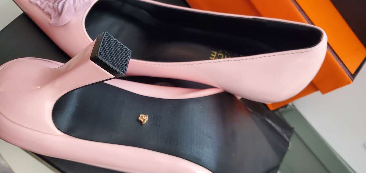 pointed Versace shoes