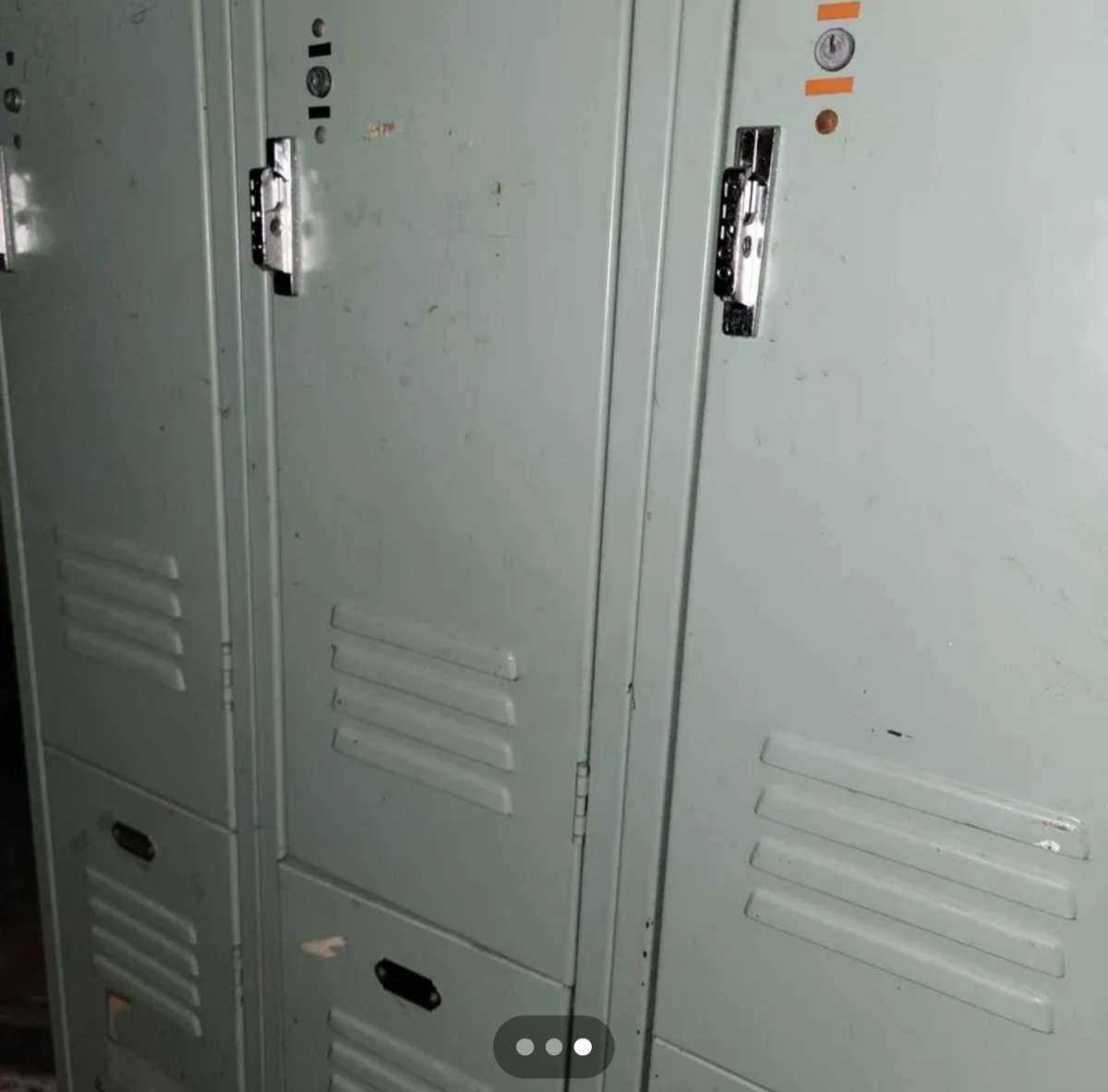 penco Product Inc metal lockers  2 tier 6 lockers