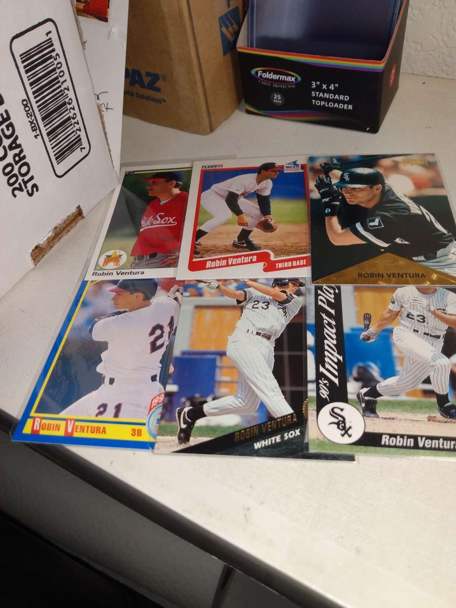 six card lot Robin Ventura Hall of famer