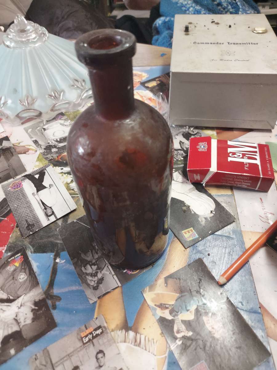 amber bottle