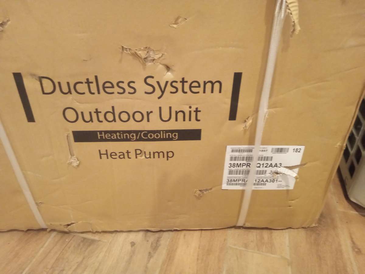 ductless hvac system mini split and outdoor heat pump