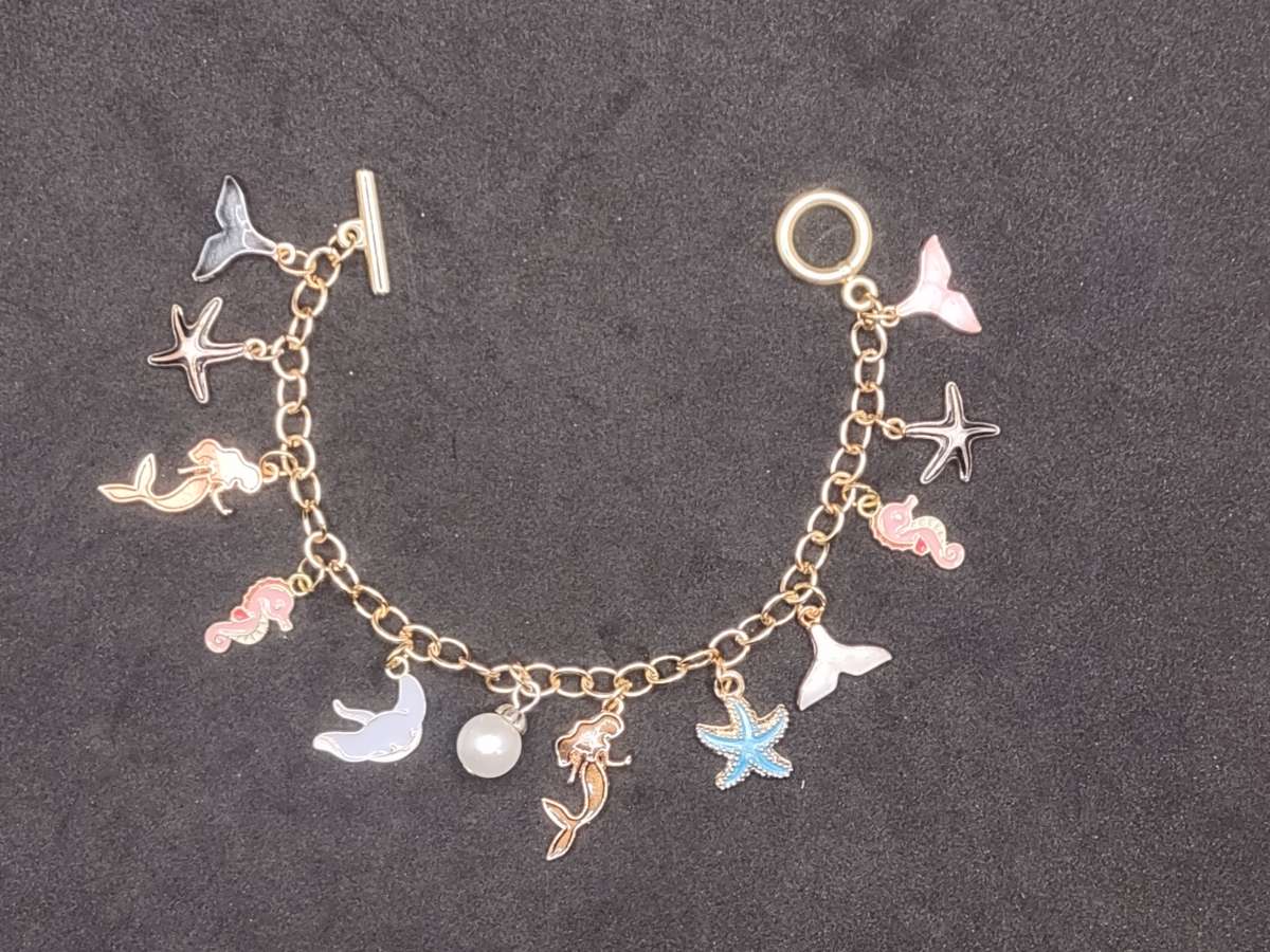 beach ready charm bracelet