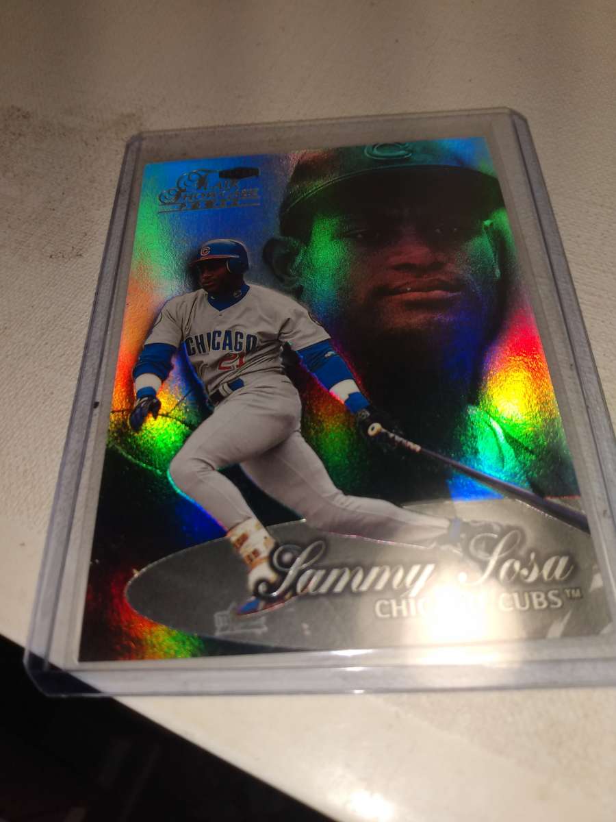 1998 flair showcase power Sammy Sosa