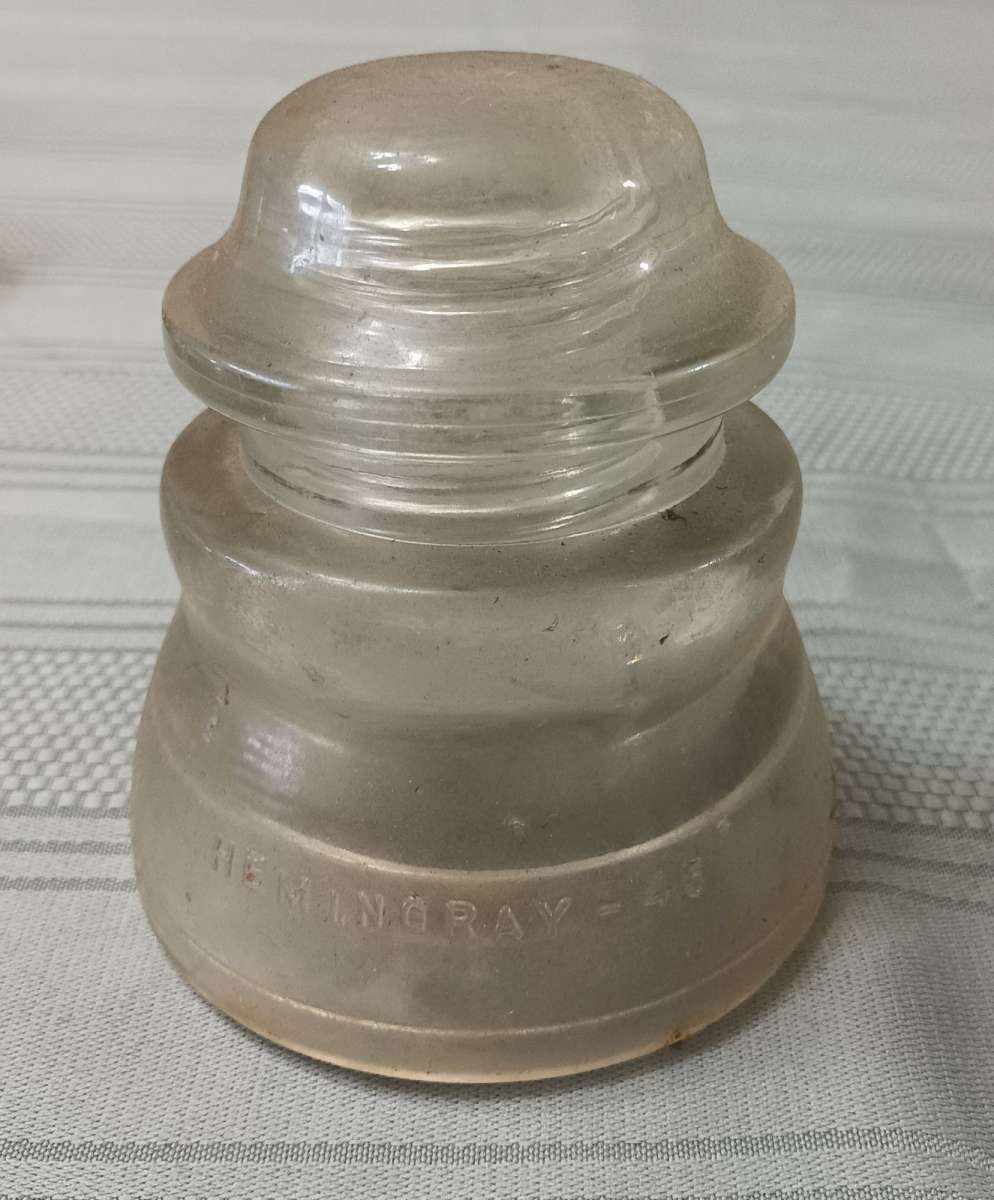 Hemingray Style Pole Insulator
