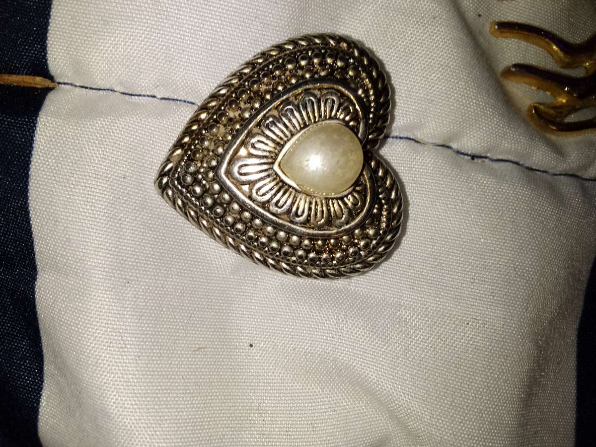 old heart broach from Spain