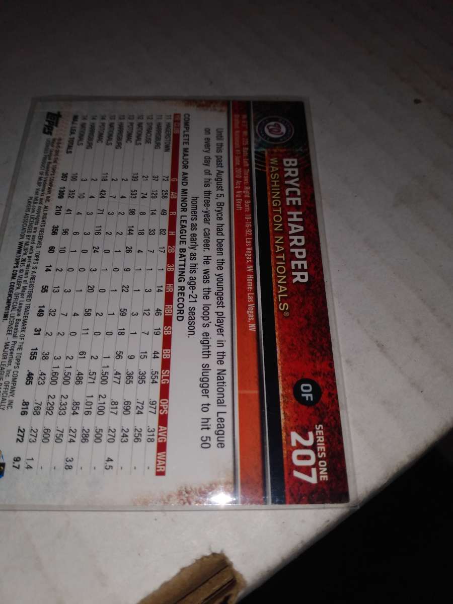 2015 Topps Bryce Harper