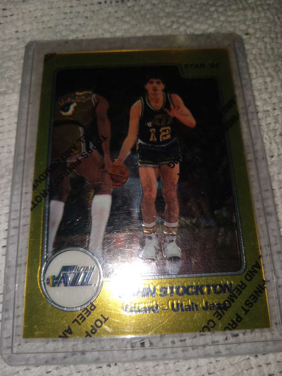 1985 John Stockton Basketball Card