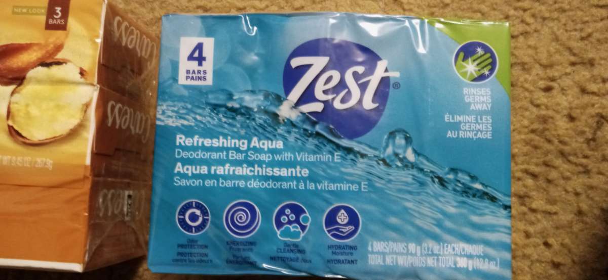 zest and caress bars of soap New unopened  pick up only