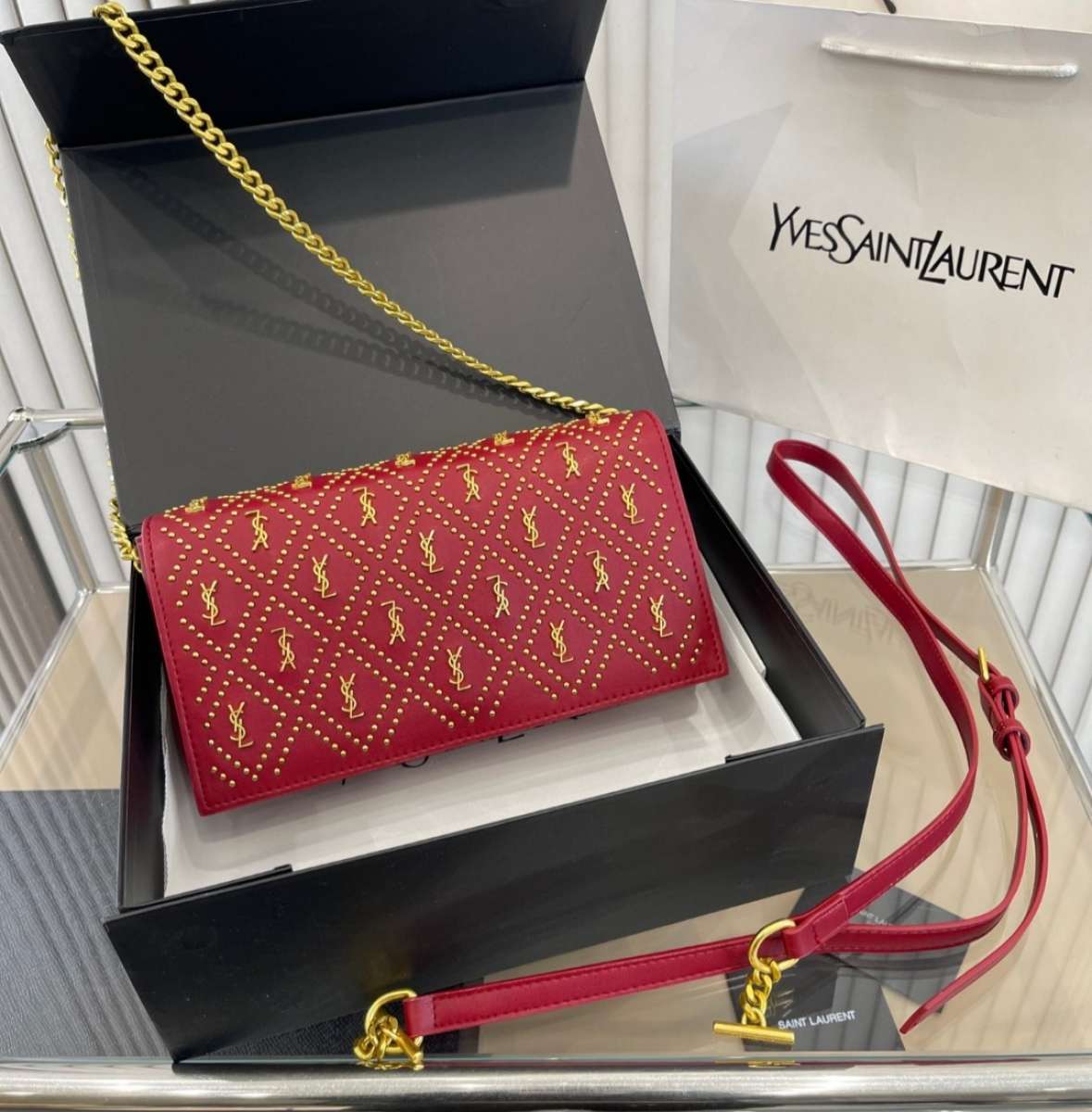 ysl evening bag