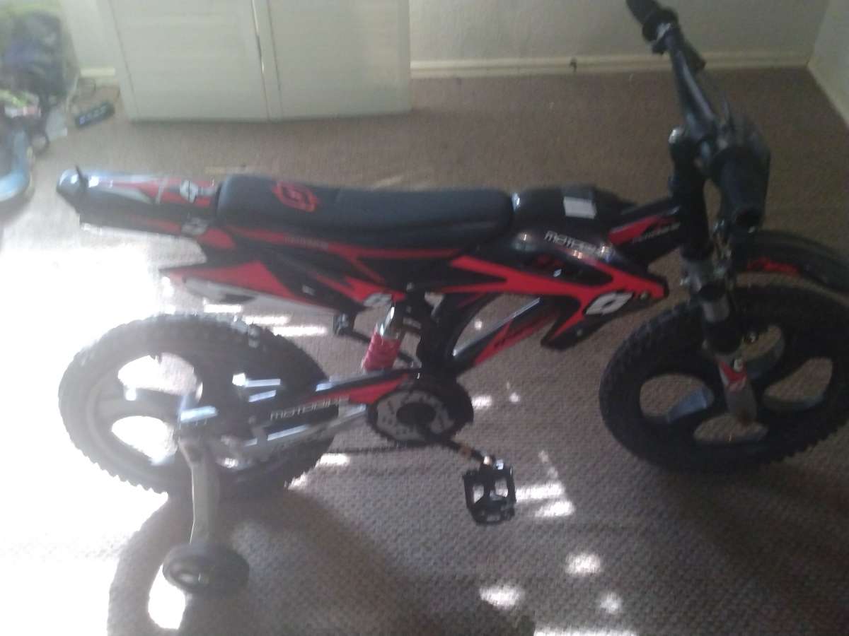 16inch kids BMX bike with traing wheels