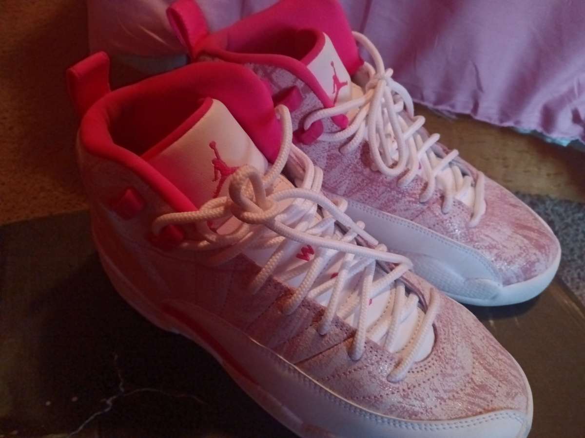 Jordan 12s hyper punch pink