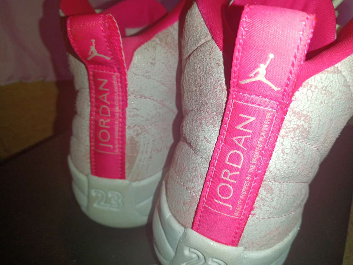 Jordan 12s hyper punch pink