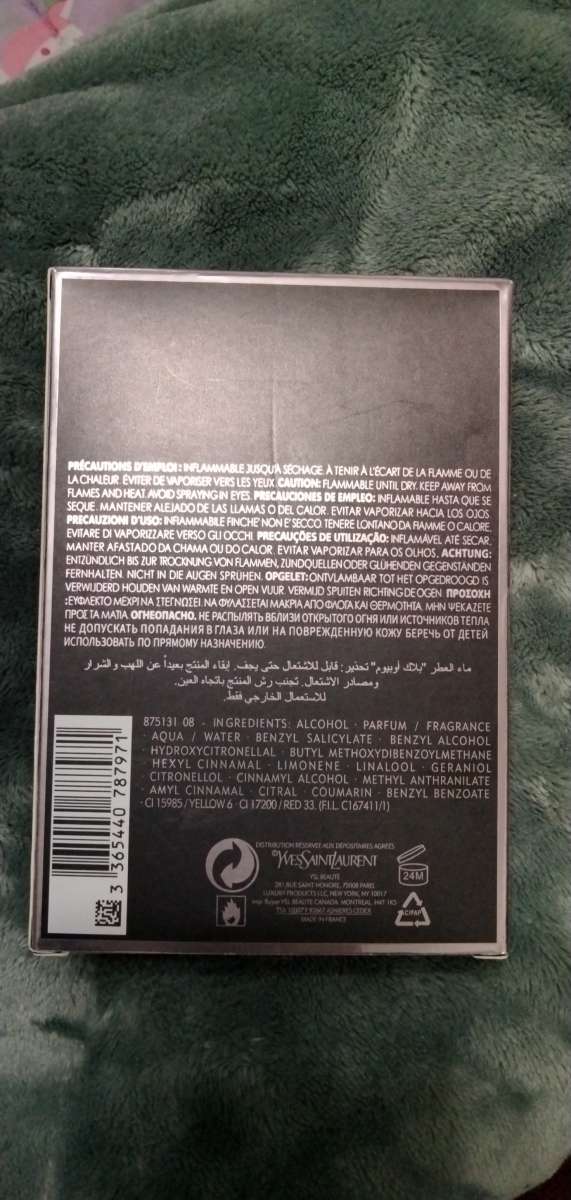 Black opium womens perfume