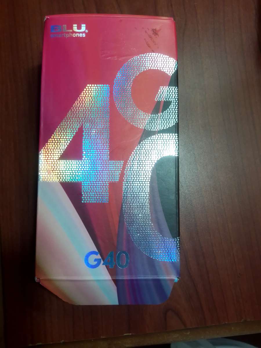 BLU G40 4G android phone NEW IN BOX has service