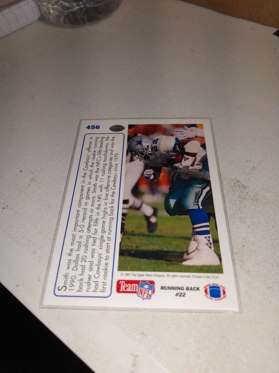 1991 upper Deck emmitt Smith
