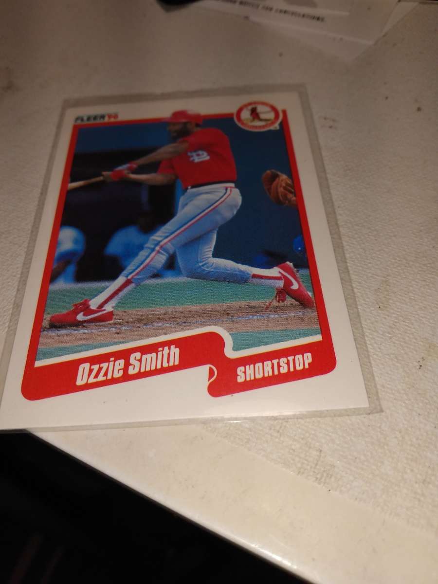 1990 Fleer the wizard Ozzie Smith