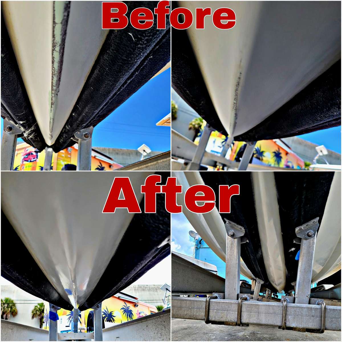 Fiberglass and paint reepairs