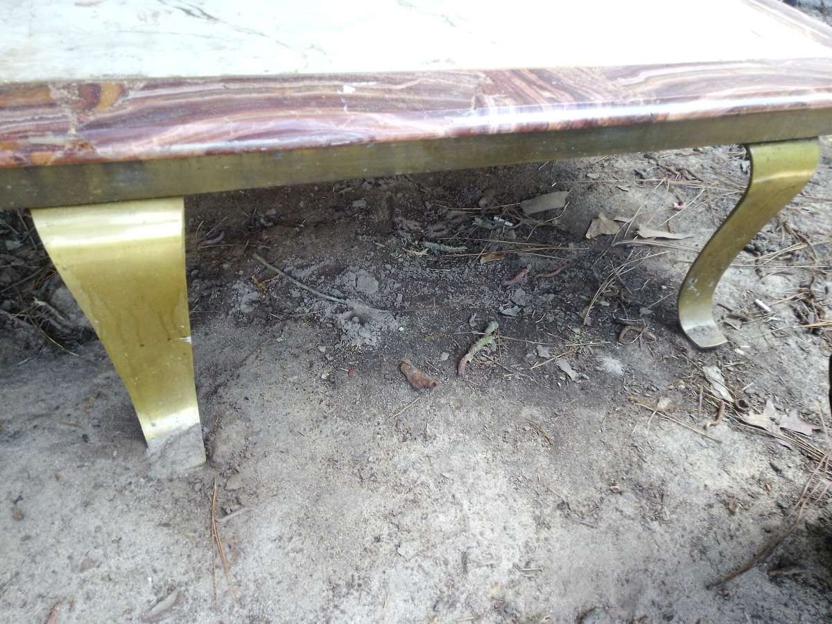 A Solid Marble Table