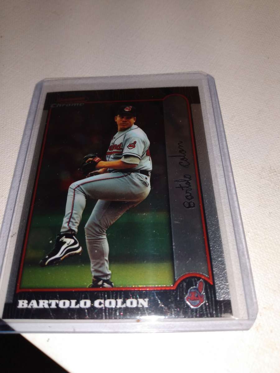 1999 Bowman bartolo Colon autograph
