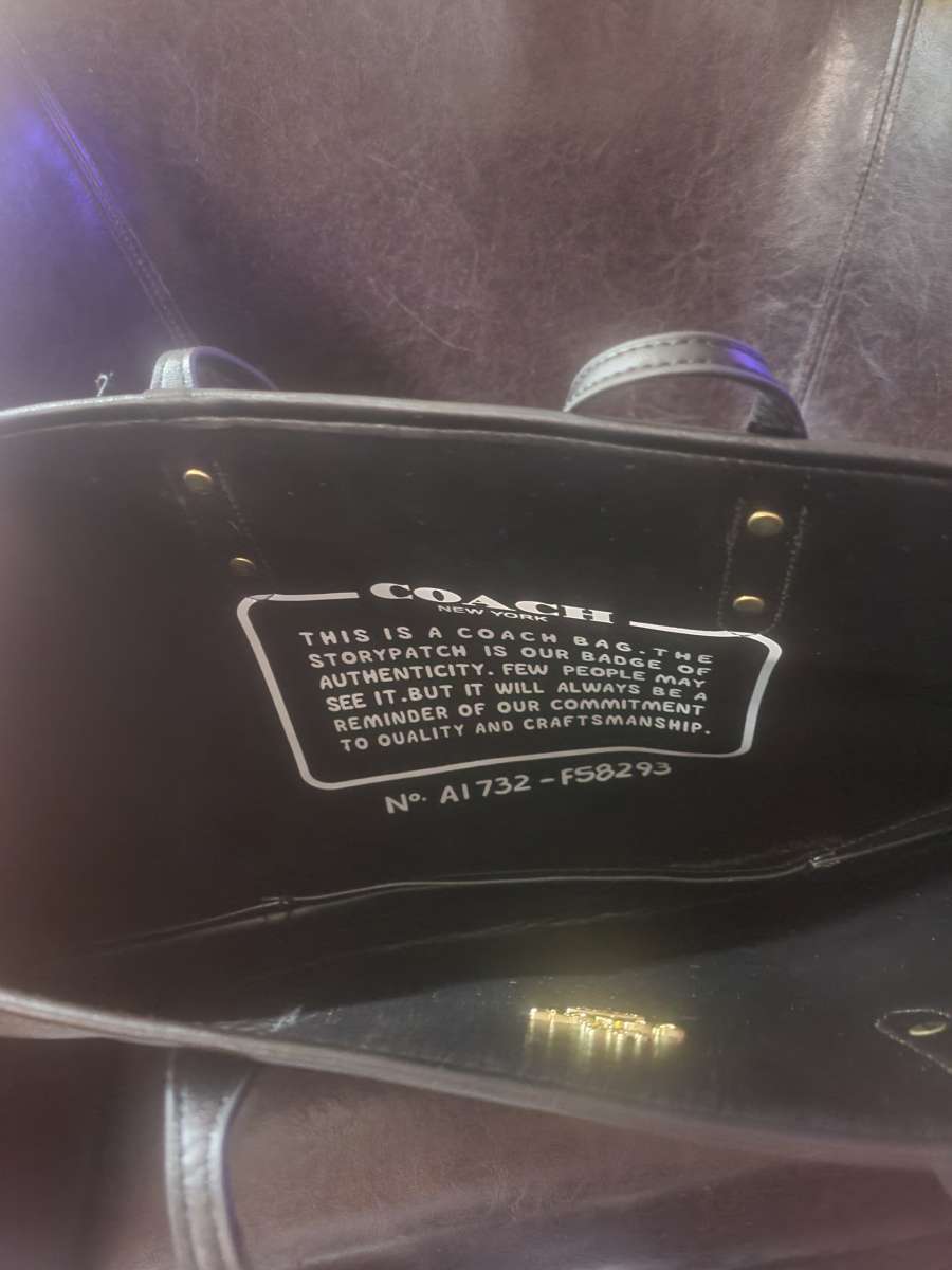 NWOT Coach tote bag