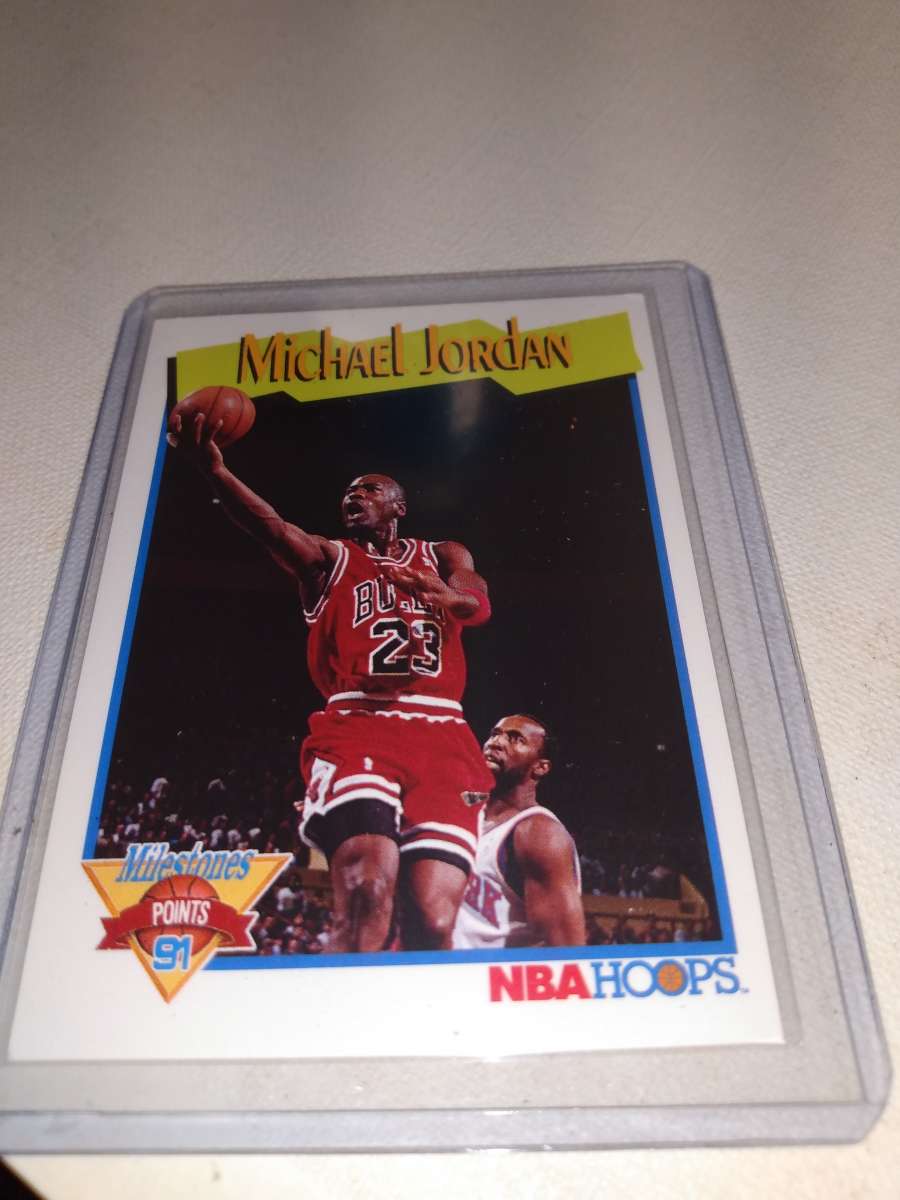 1991 Michael Jordan milestone card