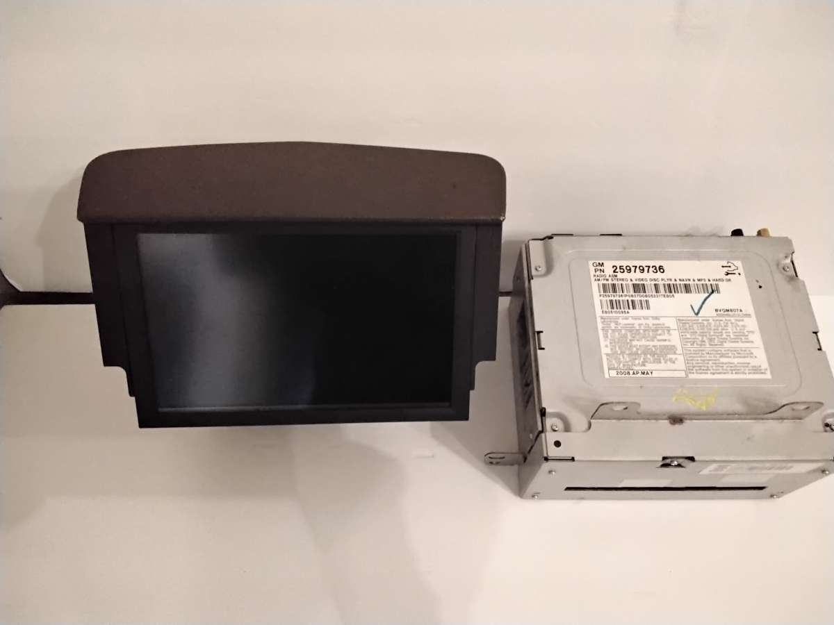 2008 CADILLAC CTS NAVIGATION SYSTEM