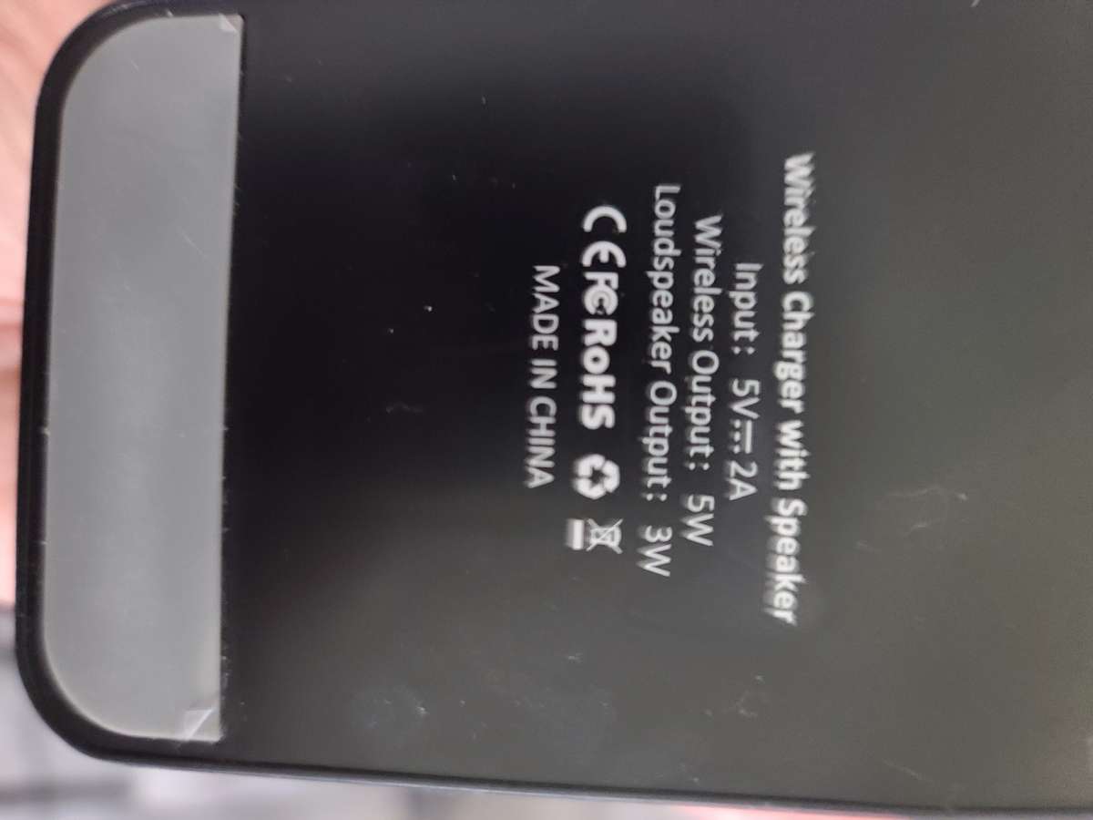 Dallas cowboys speaker Bluetooth plus wireless charger