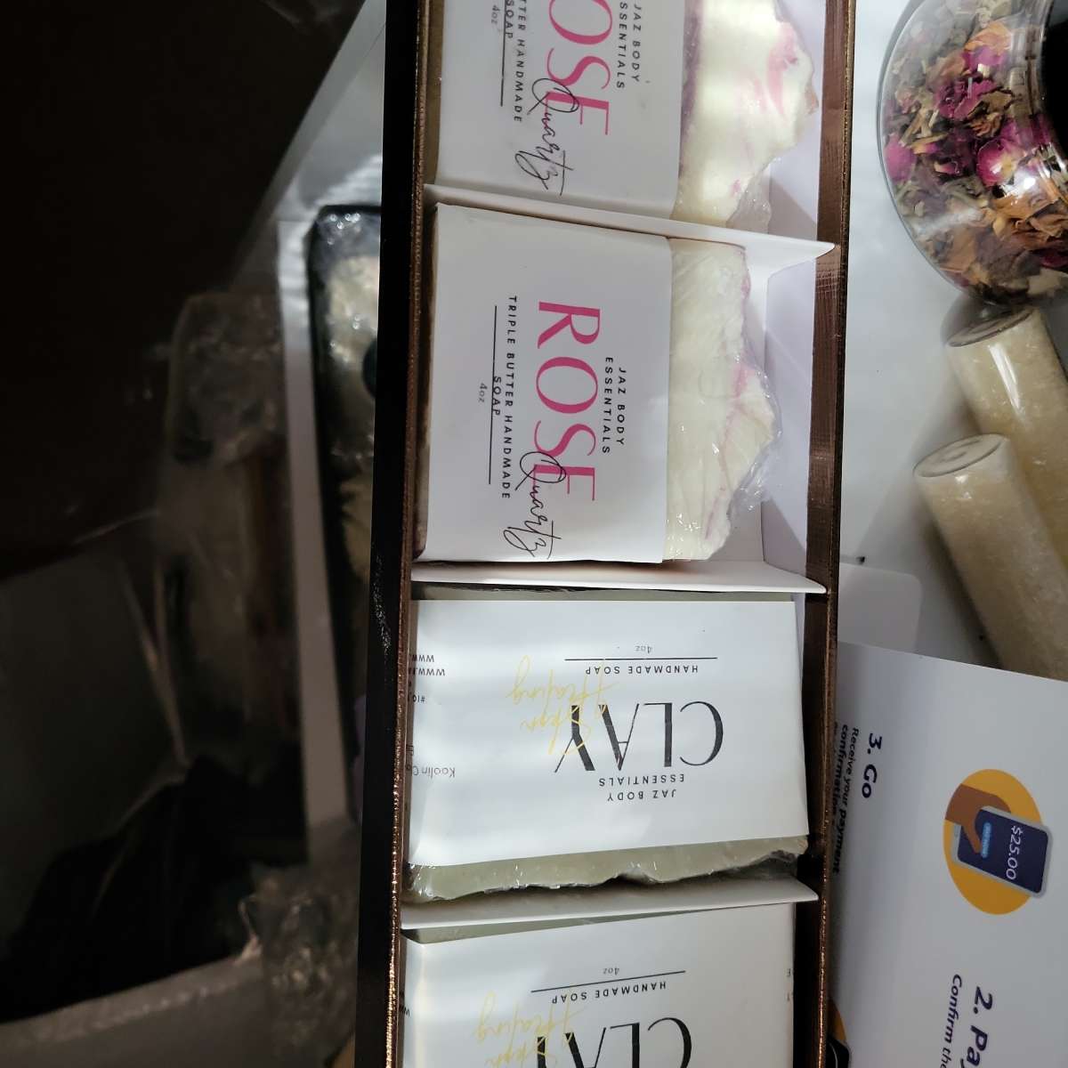 Soap gift box 4 bars