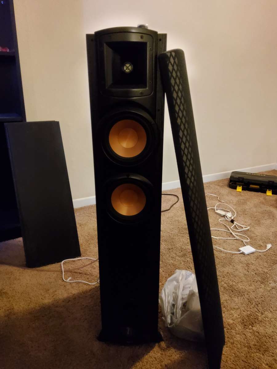 Klipsch Dolby Atmos Speaker System with Pioneer reciever