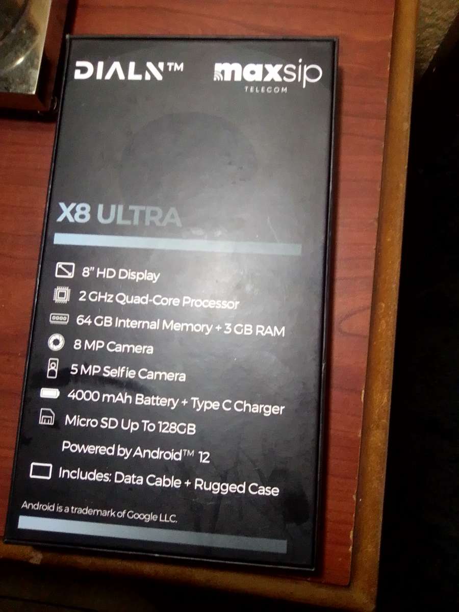 X8 Ultra Tablet with TMobile service