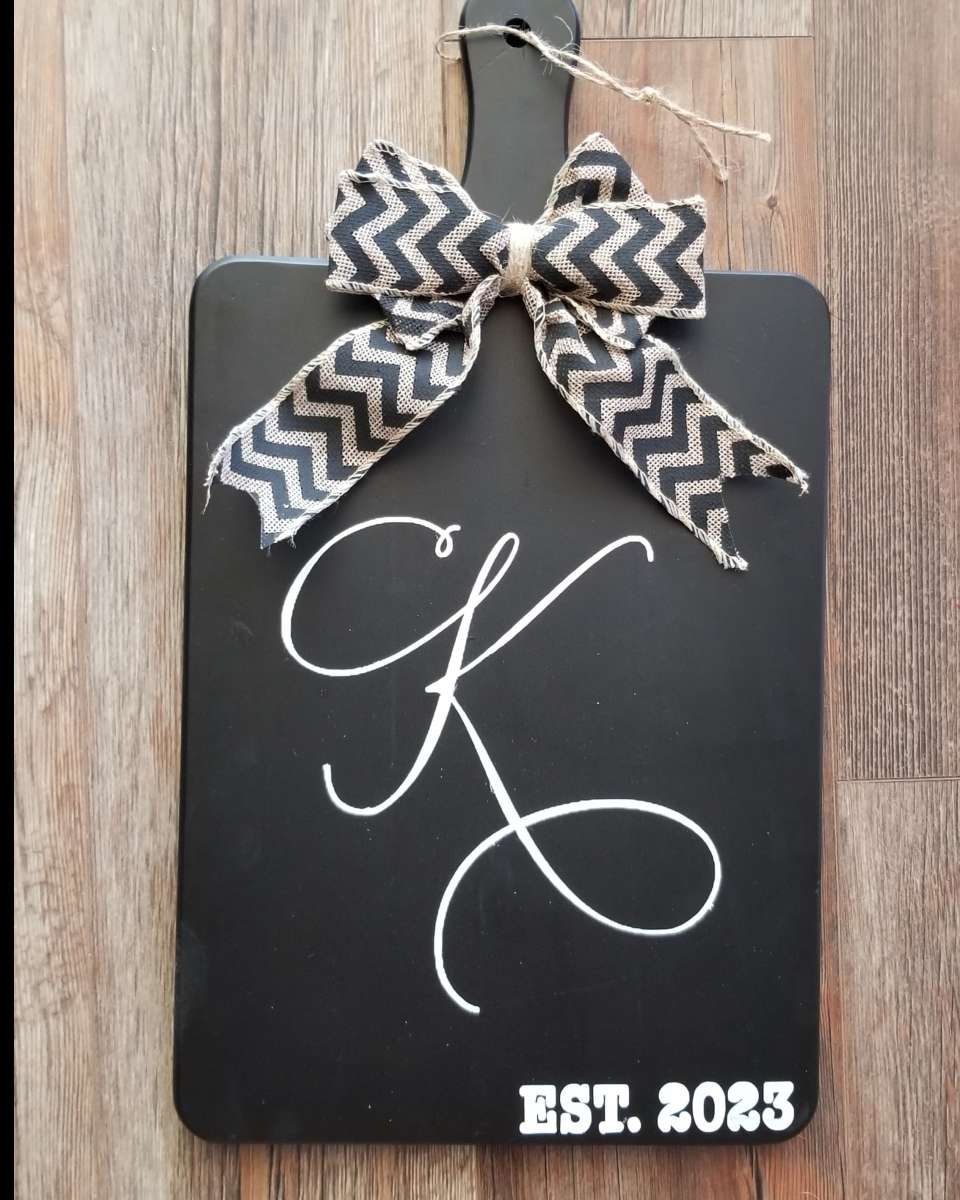 customized cutting board