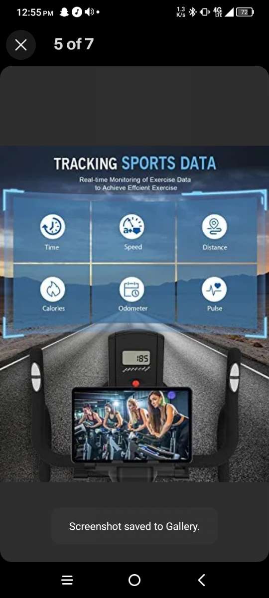 Chaoke Stationary Exercising Bike NEW