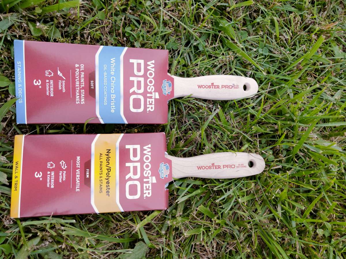 Wooster paint brushes