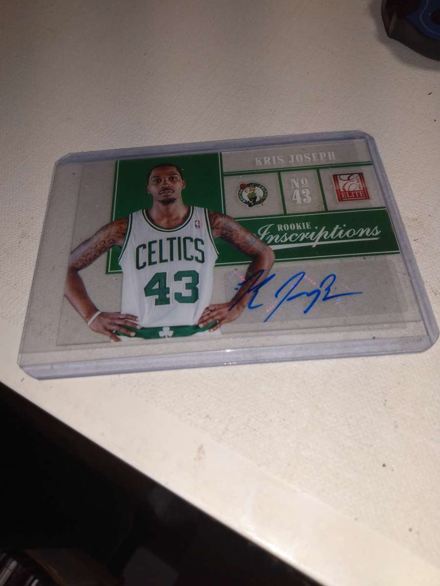 2012 panini autograph rookie Christopher Joseph