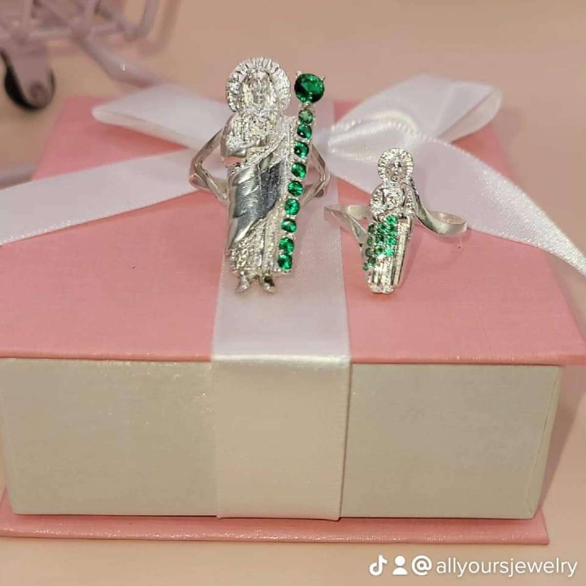 925 ring san judas small