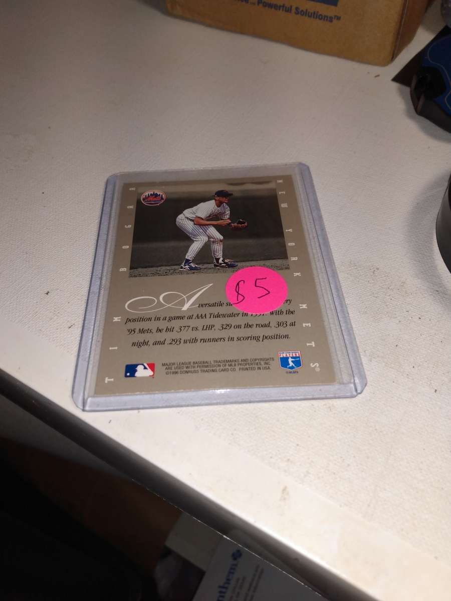 1997 a thing signature Tim Bogar