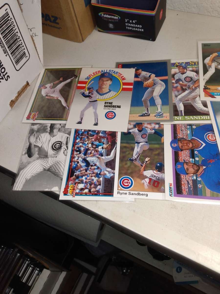 10 card lot Ryan Sandberg
