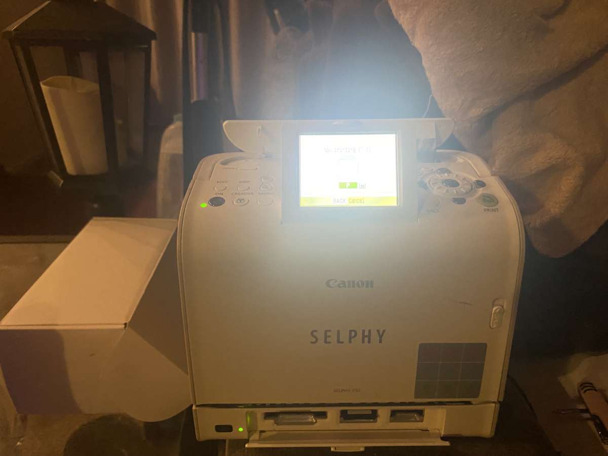 canon selphy ES2 printer